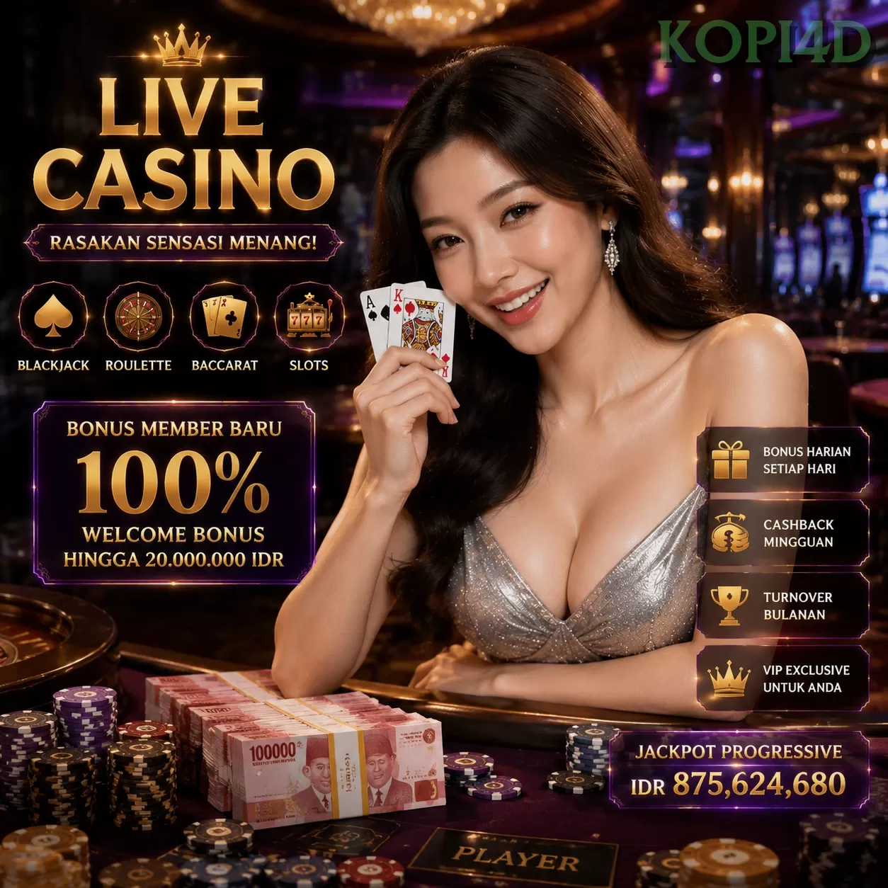 WELCOME BONUS NEW MEMBER 50_ promotion image